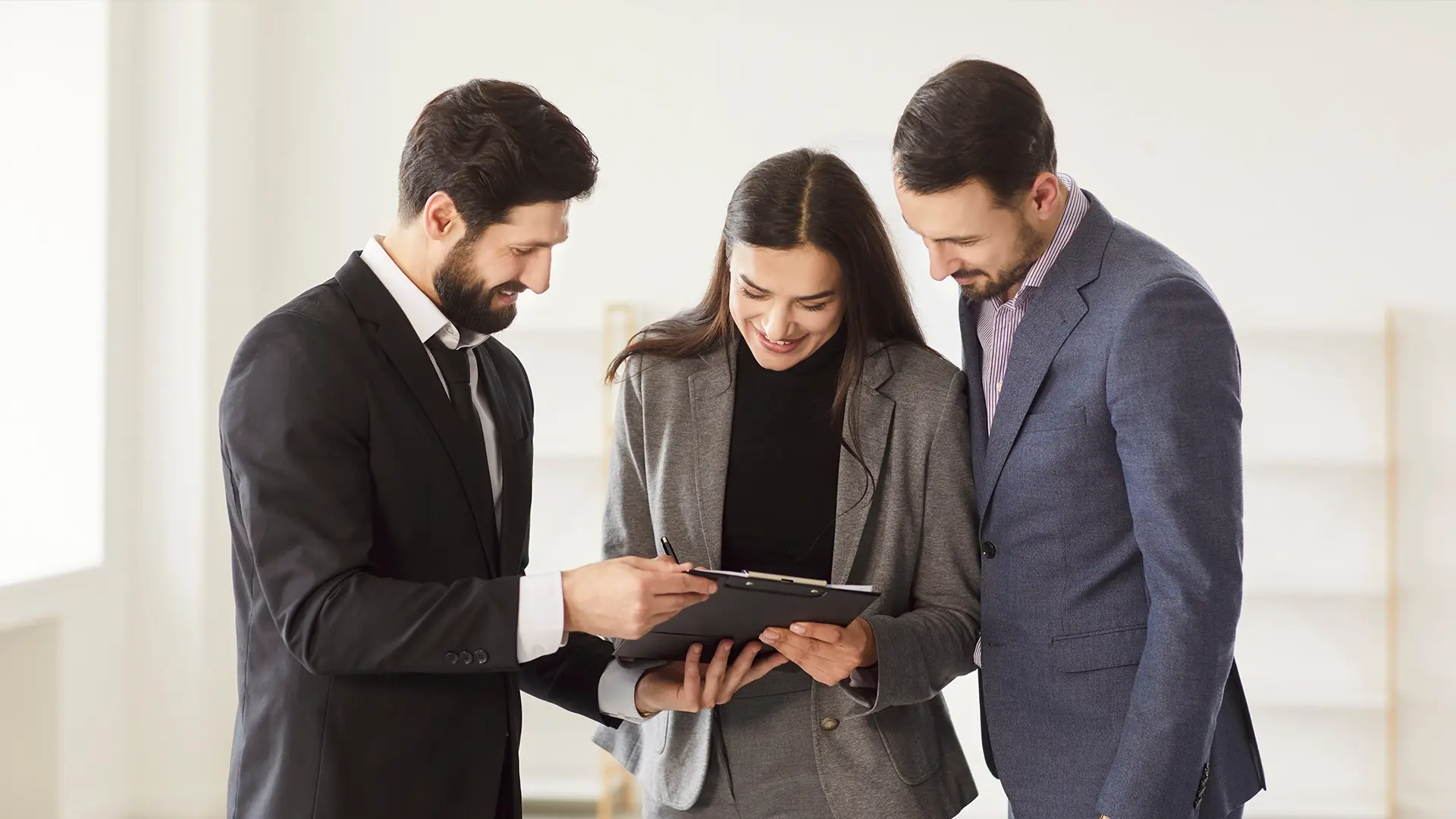 Person at workstation checking out HR system — Innomate