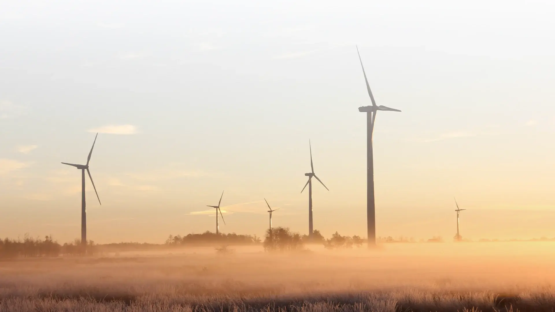 Wind turbines and high-voltage pylons — Opoura ETRM platform