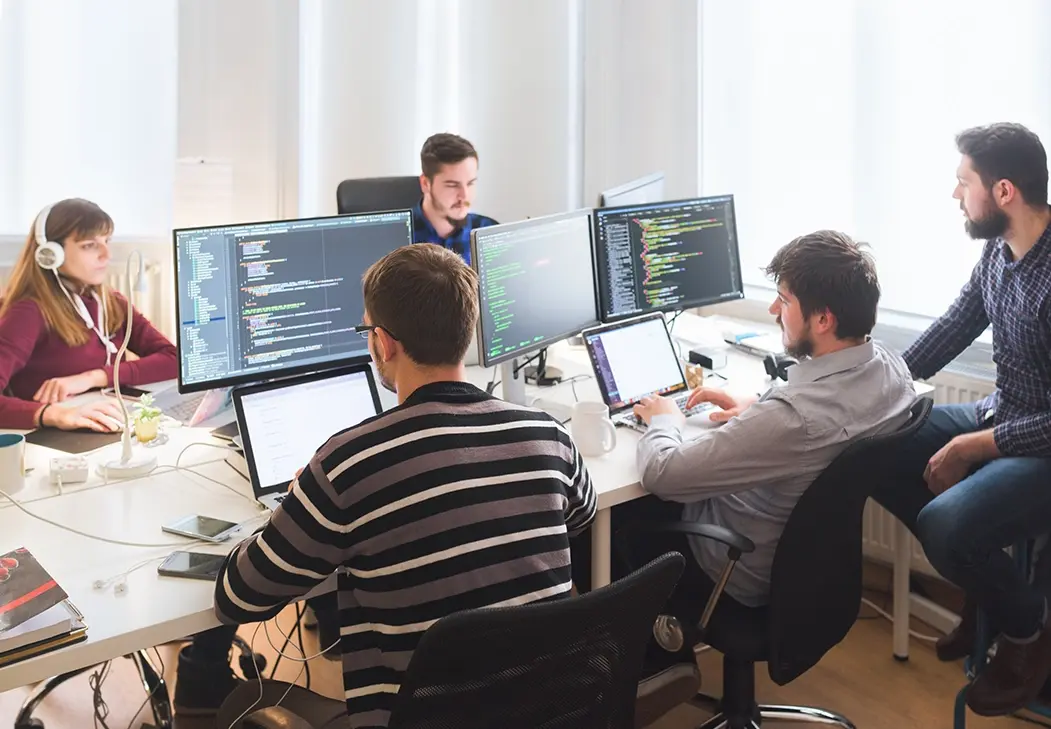 Engineer working at a desk — ProMark partnership