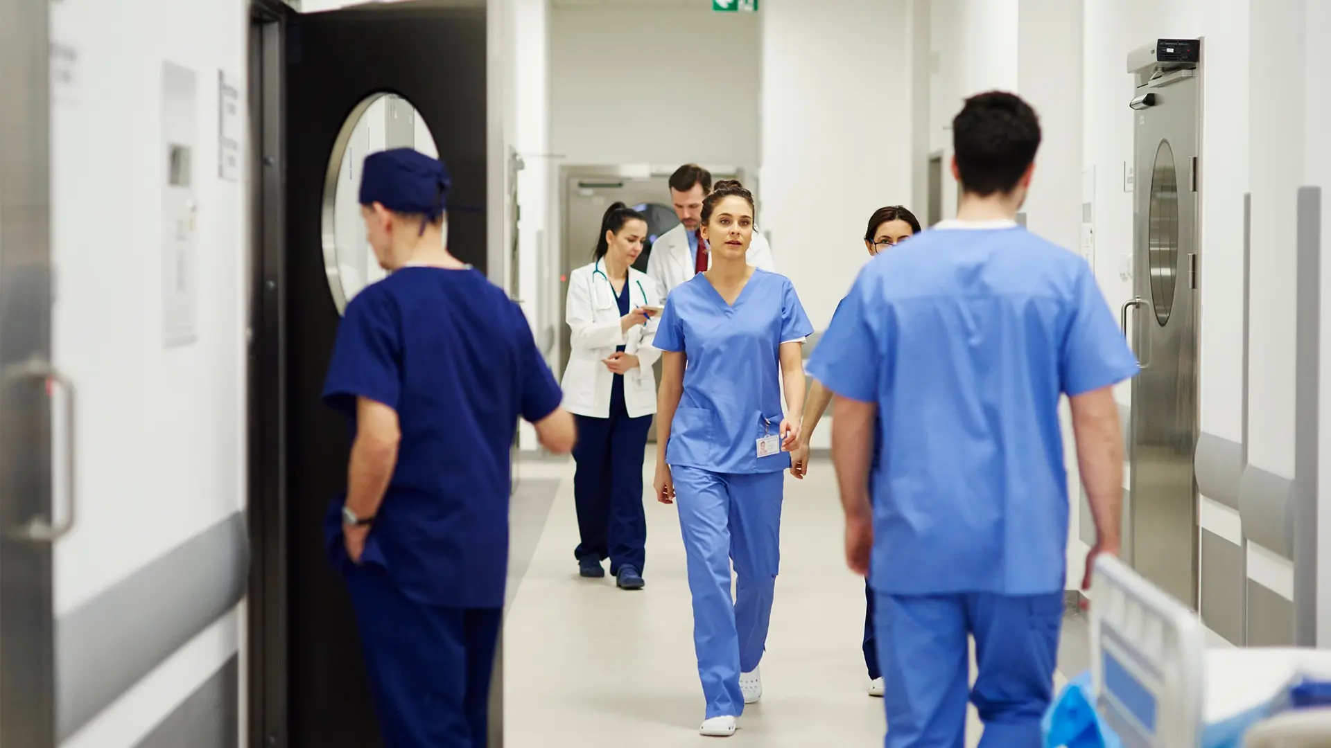 Spectralink handset in a clinical/hospital environment