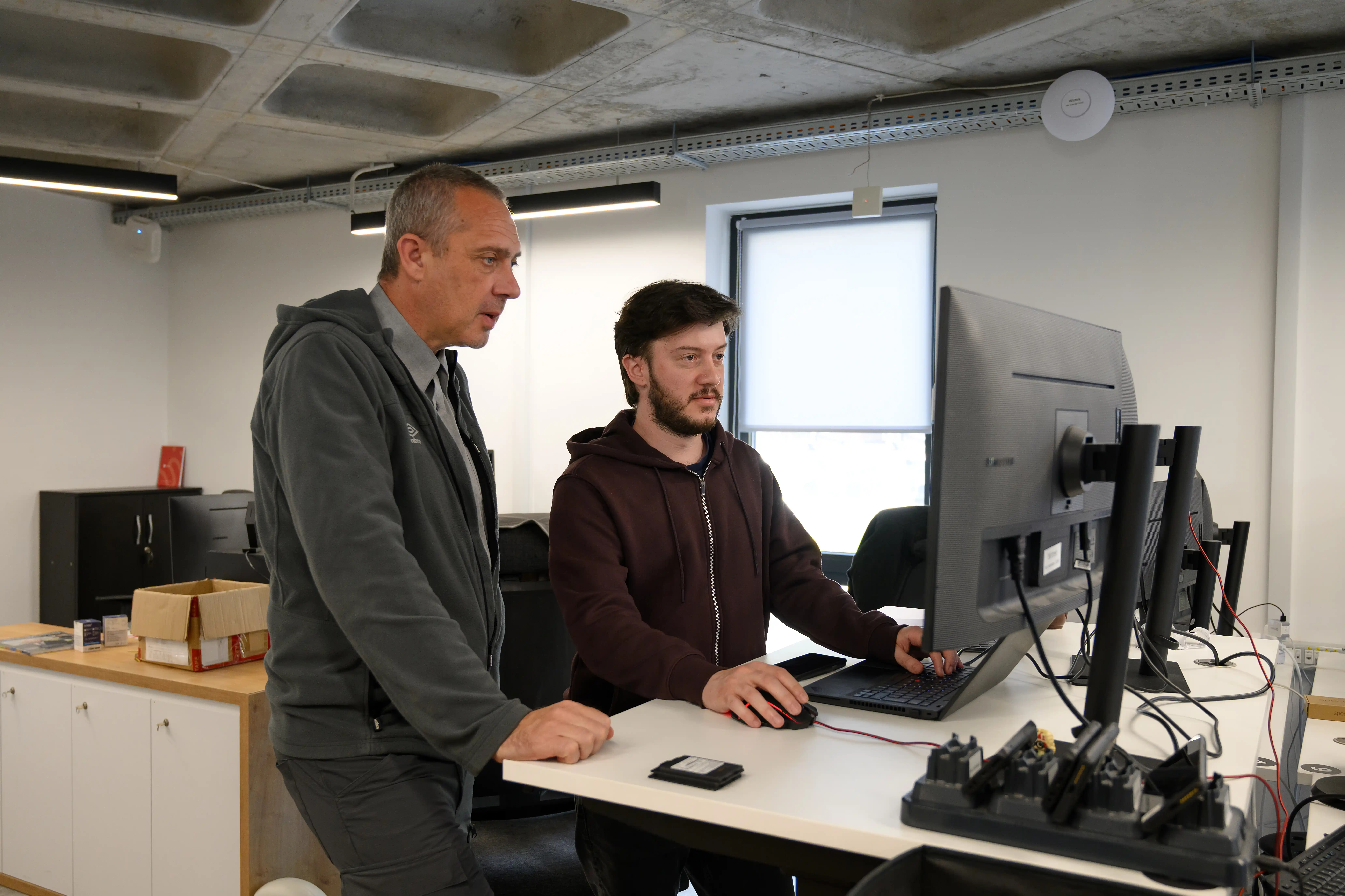 Wirtek developers working